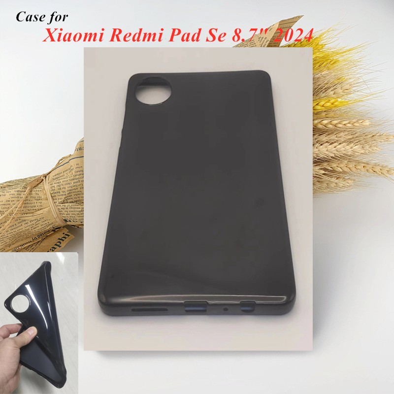สําหรับ Xiaomi Redmi Pad SE 8.7 นิ้วปลอกแท็บเล็ต Soft TPU ซิลิโคน Protector สําหรับ Redmi Pad SE 8.7 "