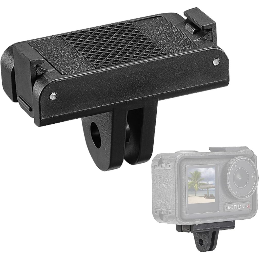 ตัวยึดอะแดปเตอร์แม่เหล็กเข้ากันได้สําหรับ DJI Osmo Action 5 Pro/4/3 อะแดปเตอร์แบบปลดเร็ว - อุปกรณ์เสริม DJI, ขาตั้งกล้องแบบตั้งโปรแกรมได้, เซลฟี่, Vlogging