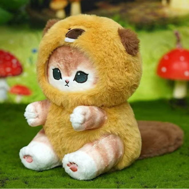 แมวน่ารักของเล่นตุ๊กตาจี้ น่ารัก สัตว์พวงกุญแจลูกแมวของเล่นตุ๊กตาตกแต่งจี้ของขวัญวันหยุด