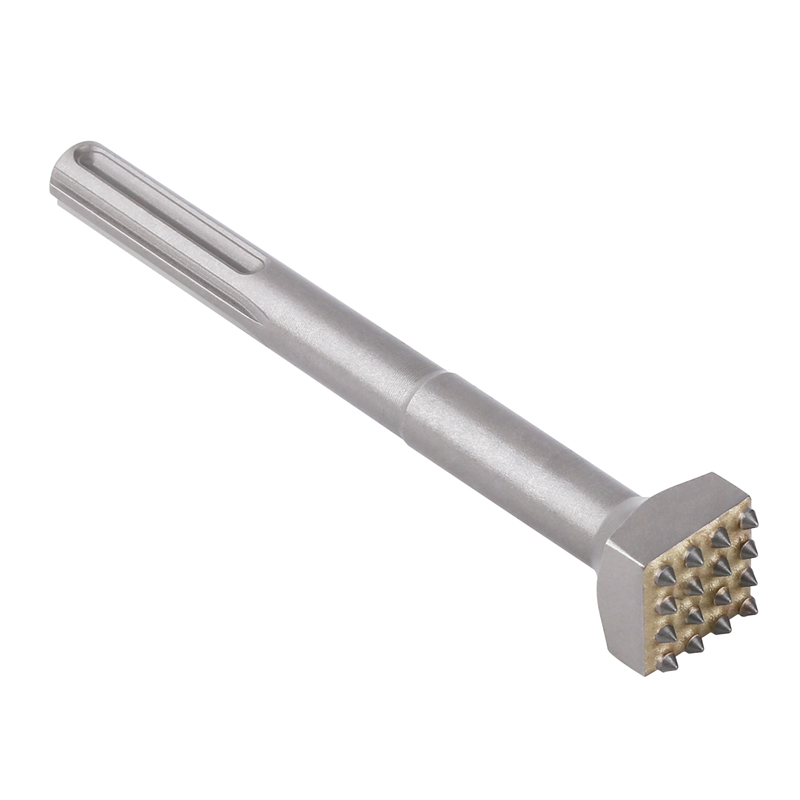 Vearter SDS MAX Shank ค้อนไฟฟ้าหัวเหลี่ยม 16 ฟันทังสเตนคาร์ไบด์ Tipped Alloy Chisel Bushing Bit สําหรับคอนกรีตหินแกรนิต