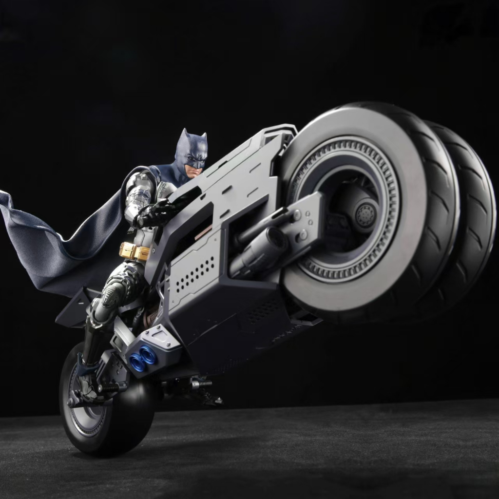 [ในสต็อก] Modoking ของเล่นแฟลชภาพยนตร์ Ben Affleck Big Ben Batman รถจักรยานยนต์ 7 นิ้วเคลื่อนย้ายได้ตัวเลขการกระทําสะสม Series ของเล่นเด็กตัวเลขการกระทํา