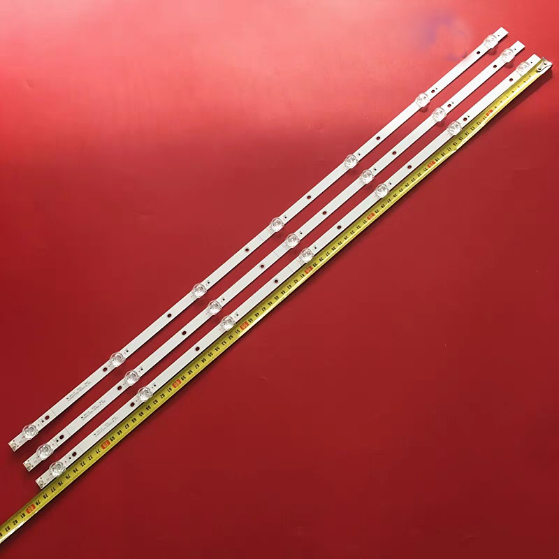 3 ชิ้น/เซ็ต led backlight Strip สําหรับ Devant 43STV101 Strip light JL.D42571330-003BS-M
