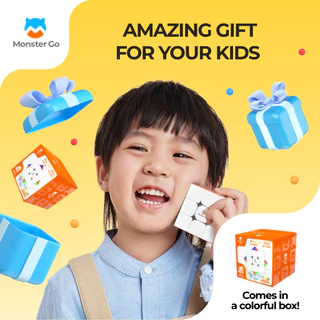 Monster Go Magnetic 3x3 EDU Speed Cube MG 356 การศึกษา Cube ปริศนาของเล่นสําหรับเด็กเริ่มต้นฝึกสอนไม่รวม