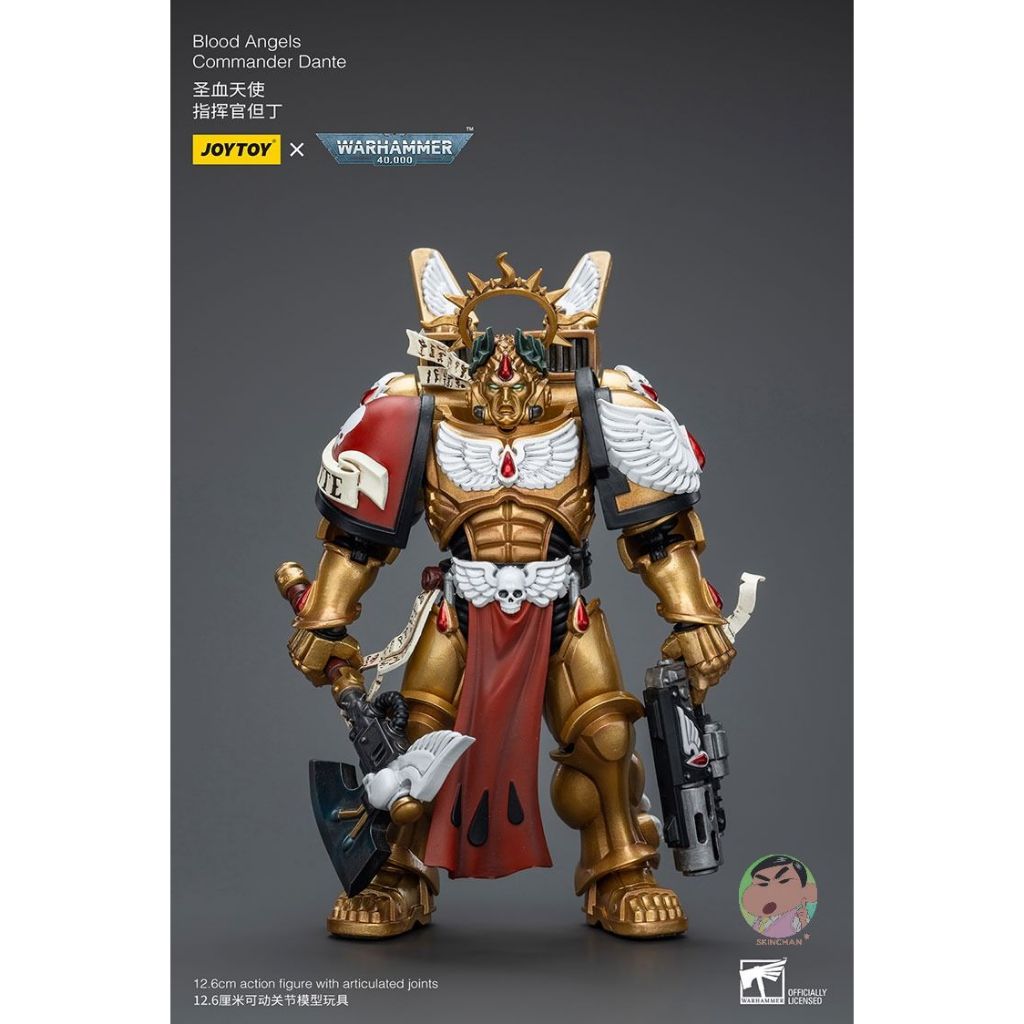 JOYTOY Warhammer 40K Blood Angels Commander Dante Action Figure