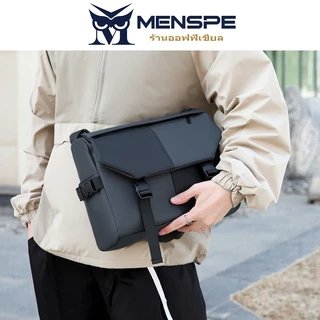 MENSPE แมสเซนเจอร์ กระเป๋าแฟชั่น กันน้ำกันโขม กระเป๋าสะพายข้างความจุใหญ่ กระเป๋าแนวสปอร์ต