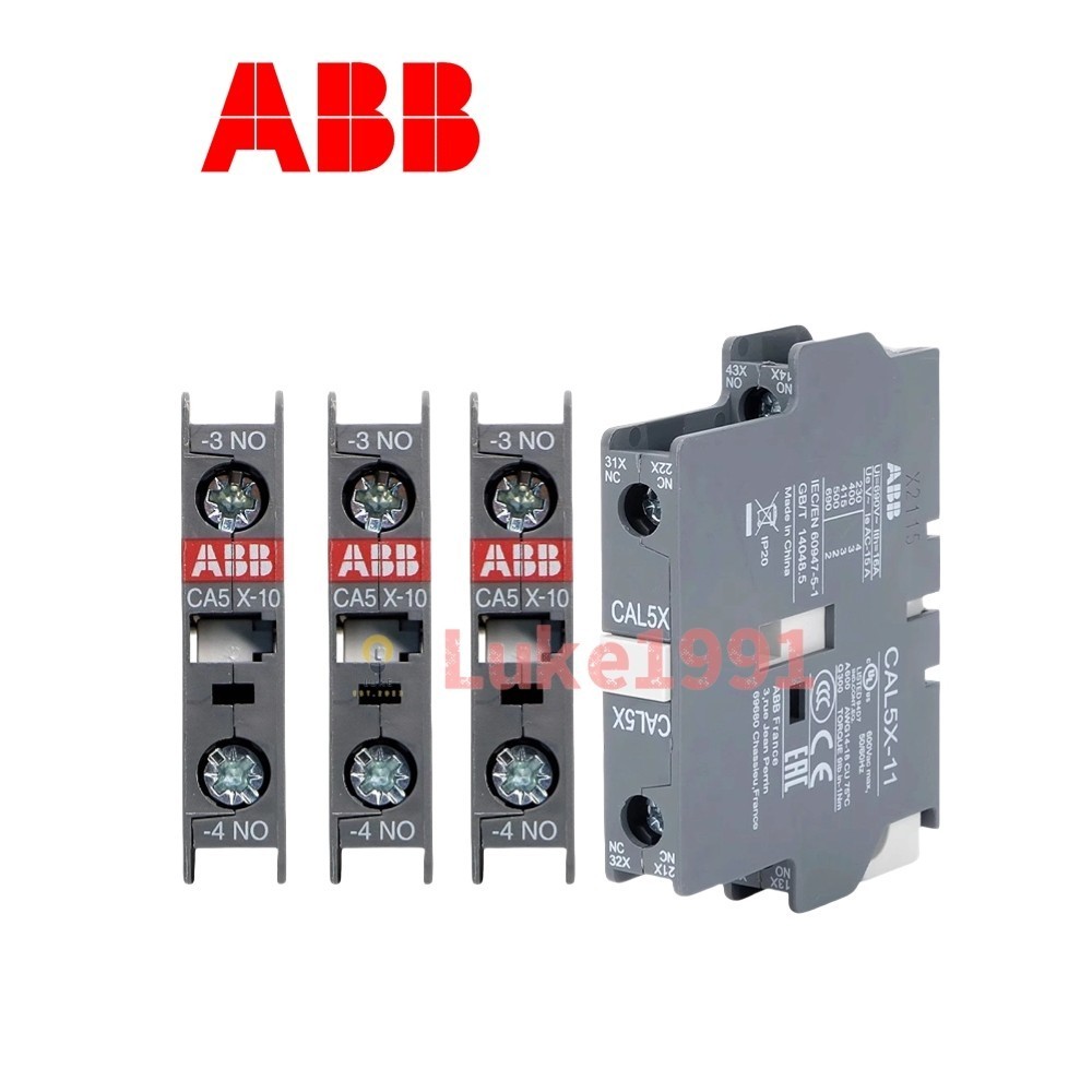 Abb คอนแทคเตอร์หน้าสัมผัสเสริม CA5X-CA5-CAL5X-10-01-11-22E-40M-TEF5-NO