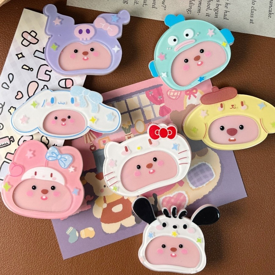 กิ๊บติดผมการ์ตูนน่ารัก Little Beaver Duckbill คลิปอารมณ์หวาน Hairpin สไตล์ Loopy กิ๊บติดผมหน้าม้าเครื่องประดับผมแฟชั่น