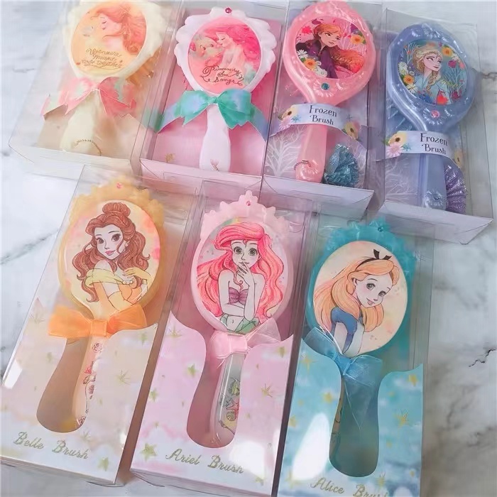 Wet Brush Disney Princess Wholehearted Original Detangler 1pc เว็ทบรัช แปรงหวีผมทรงรี รุ่นดิสนีย์ พรินเซส