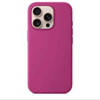 เคสซิลิโคนเหลว Animated Fork Phone 16 Pro Max Magnetic Sucker 16 Pro Animated Barrage Popup สีทึบ 16 Plus Case