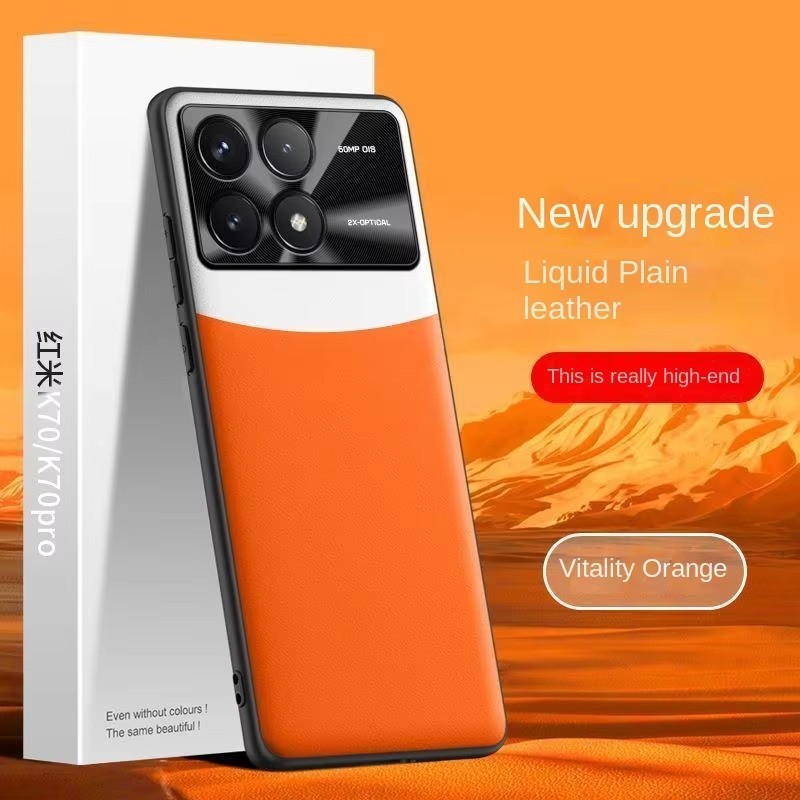 สําหรับ Xiaomi POCO X6 x5 f6 f5 f4 Pro redmi k70 k70e k60 ultra note13 note12 note11 กรณีนุ่มของเหลวมังสวิรัติหนังผิวป้องกันปกหลังสําหรับ Xiaomi POCO X6Pro Shell