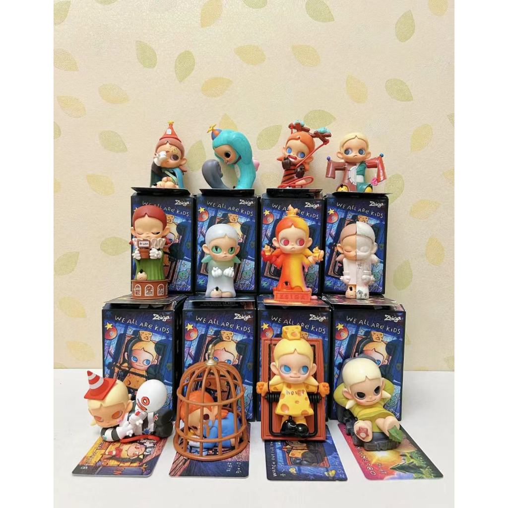 Popmart zsiga we all are kids Series zsiga v4 Official Art Toy zsiga we all are kid