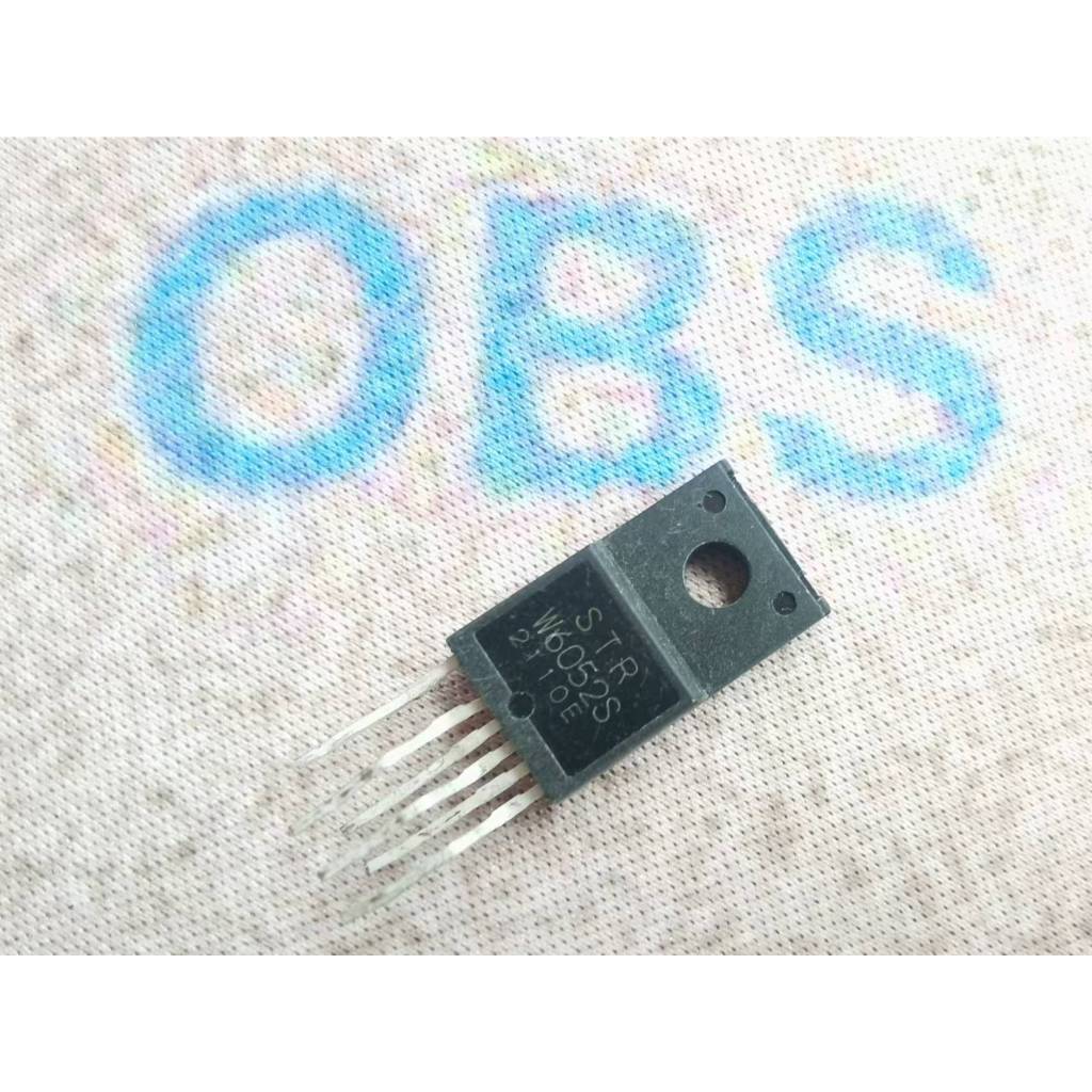 ((5 ชิ้น) W6052S STR-W6052S ชิปฟิล์มหนาพลังงาน IC Integration