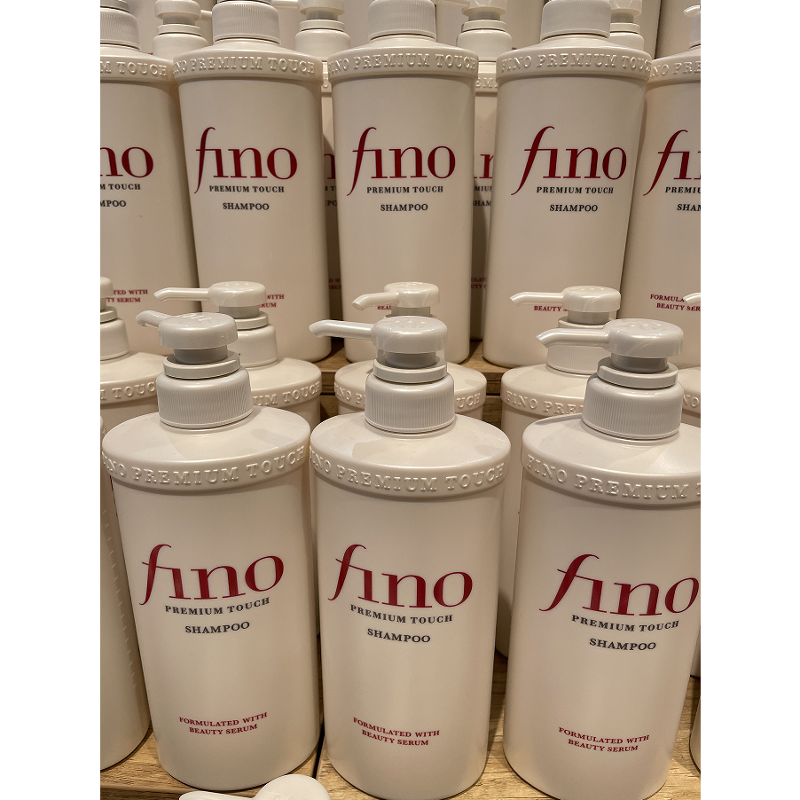【 💯%From Japan 】Shiseido Fino Premium Touch hair Shampoo / Conditioner 550ml แชมพู / ครีมนวด. ช่วยฟื้นฟูผมเสีย เส้นผมแข็งแรง. ครีมนวดผม