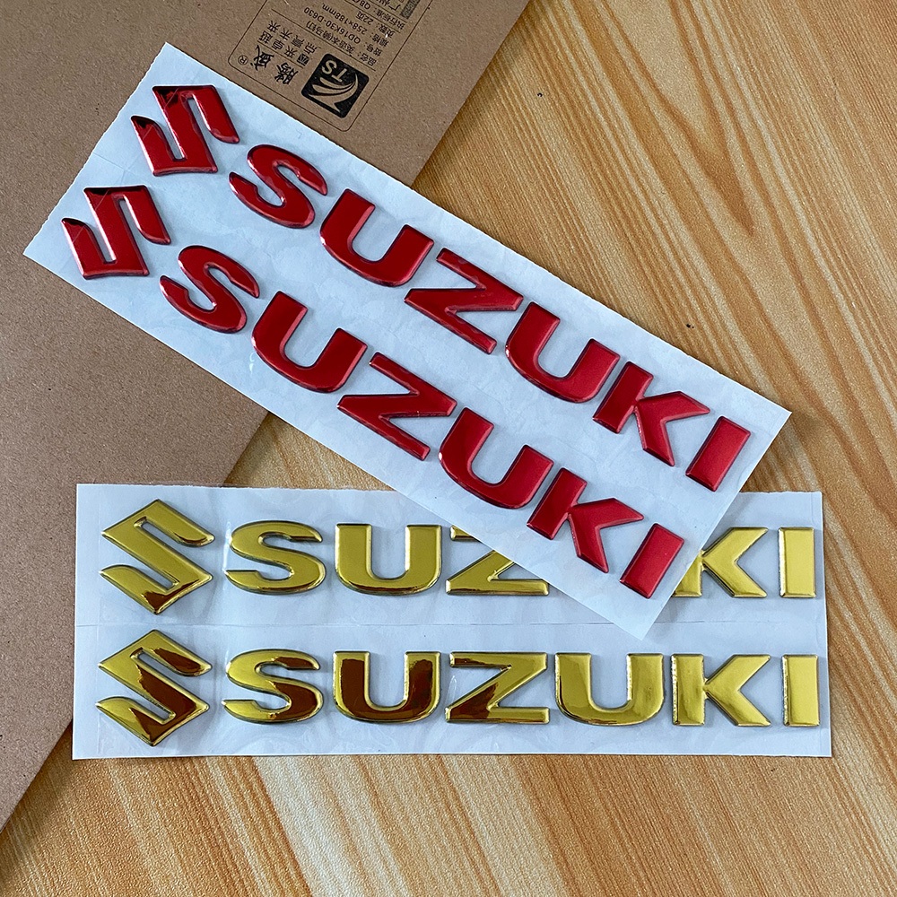 สติกเกอร์โลโก้สัญลักษณ์ Suzuki 1 คู่
