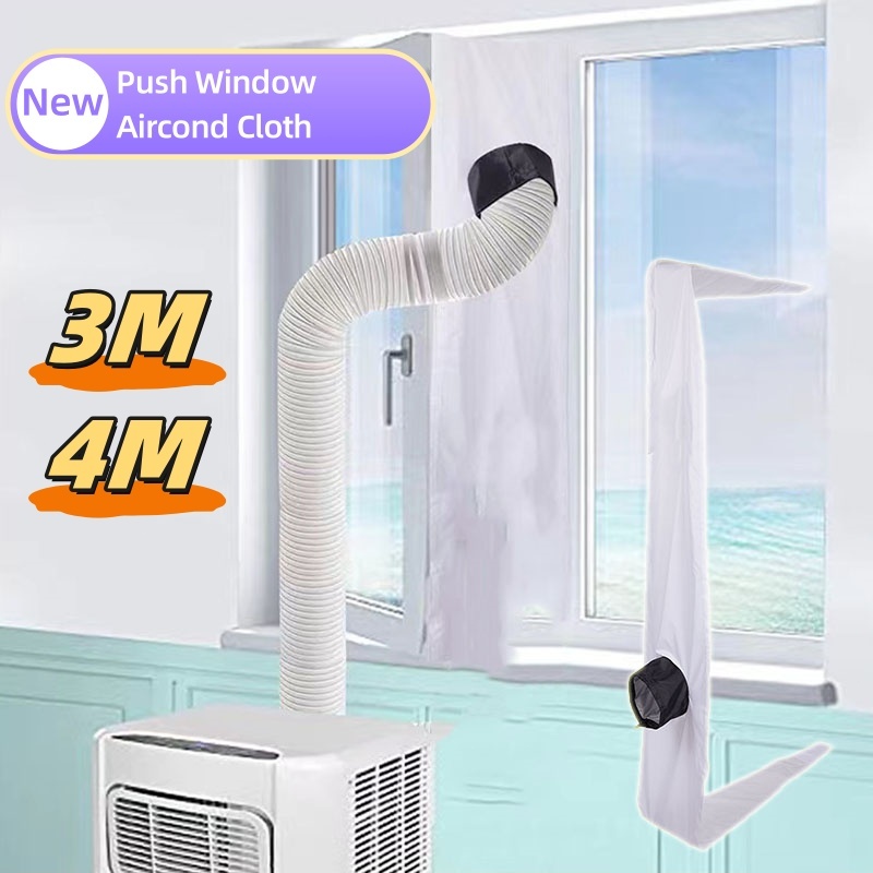 Win-dow Seal สําหรับเครื่องปรับอากาศเคลื่อนที่ เครื่องปรับอากาศ New Portable Aircond Cloth Seal