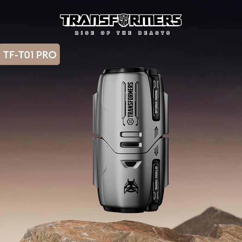 Transformers TF-T01 PRO หูฟังไร้สายบลูทูธ ANC ลดเสียงรบกวน Latency ต่ําชุดหูฟังสําหรับเล่นเกม Dual Mode พร้อมไมโครโฟน V5.4