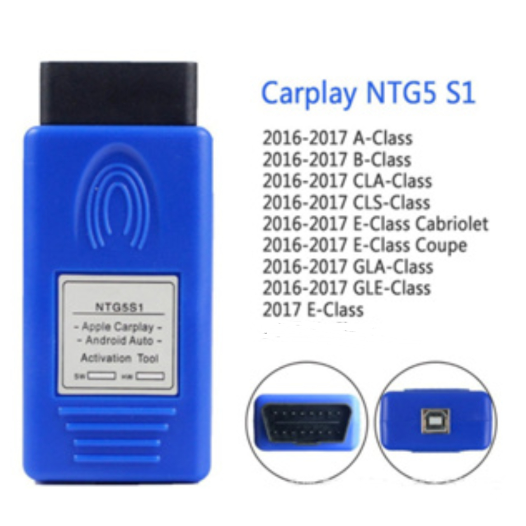 Ntg5s1 CarPlay สําหรับ Apple/Android NTG5 OBD2 สําหรับ Mercedes/Benz