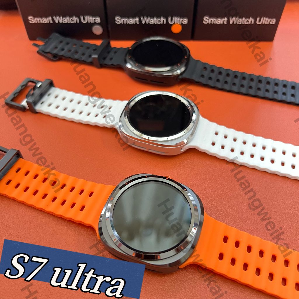 2025 S7 Smartwatch สําหรับ samsung Galaxy watch Ultra7 smart watch ไร้สายชาร์จ bluetooth call สําหรั
