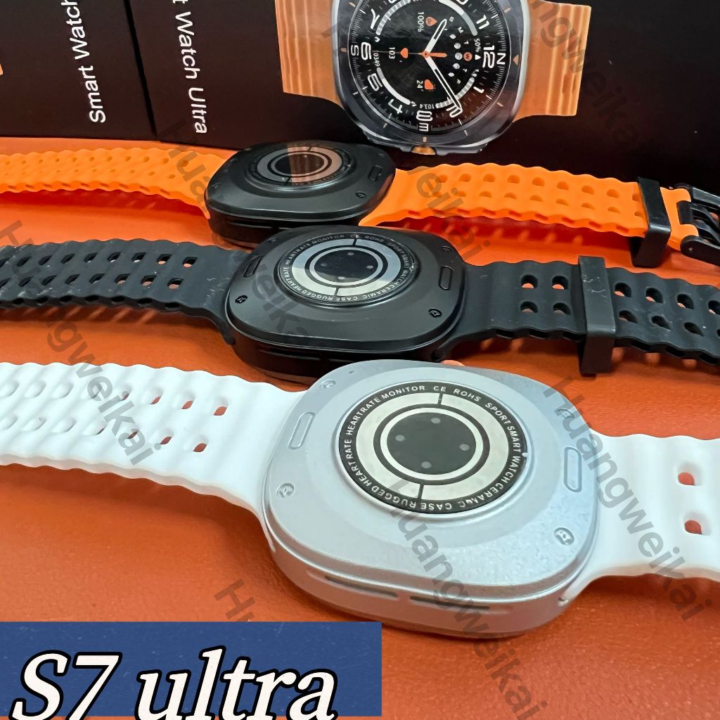 2025 Smartwatch S7 สําหรับ samsung Galaxy Watch Ultra7 สมาร์ทนาฬิกาไร้สายชาร์จบลูทูธสําหรับ man ผู้ห