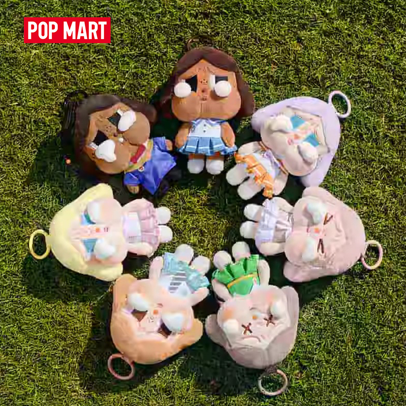 POP MART CRYBABY Sunset Song Club Series พวงกุญแจ Plush pendant Random box