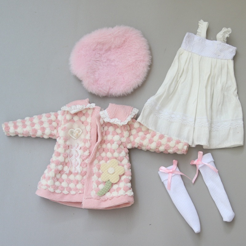 ชุดเสื้อผ้าตุ๊กตาเจ้าหญิง BJD 1/6 28 ซม. อุปกรณ์เสริม สําหรับเด็กผู้หญิง