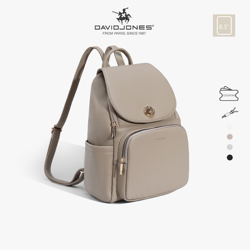 David Jones 2025 Spring Summer New Collection Designer Fashion Backpack Shoudler tassel Bag for Women