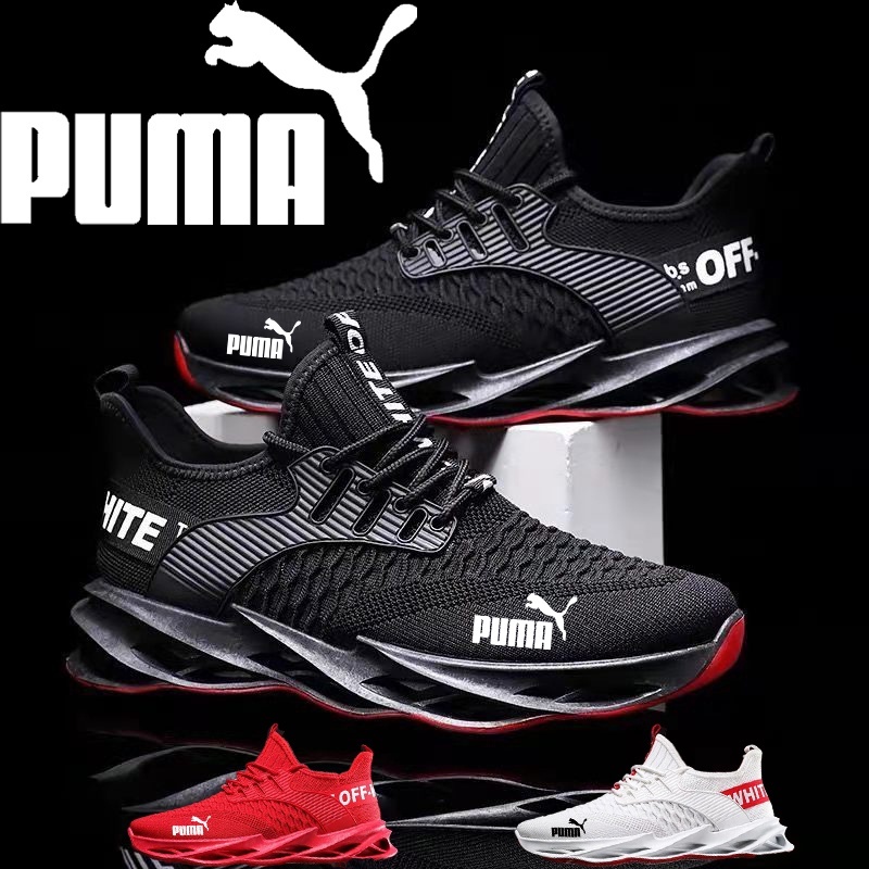39-45 คลาสสิกระเบิดใบมีดบินทอผ้ารองเท้ากีฬารองเท้าผู้ชายรองเท้าวิ่ง