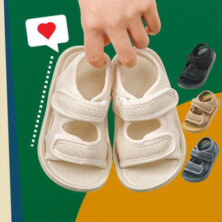 Cheerful Mario 14-23ซม ลองเท้าเด็ก ฤดูร้อน หลายสี รองเท้ารัด…