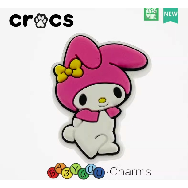 ใหม่ Jibbitz Crocs ชุด, รองเท้าดอกไม้หลุมรองเท้าอุปกรณ์เสริมรองเท้าดอกไม้, การ์ตูนน่ารัก DIY สนุกรองเท้าหัวเข็มขัดอุปกรณ์เสริม Crocs Charms