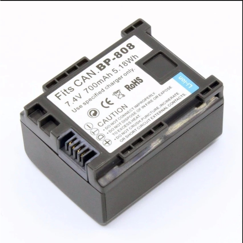 Canon BP808 แบตเตอรี่กล้อง เครึ่องชาร์จแบตเตอรี่ Camera battery & battery chargers