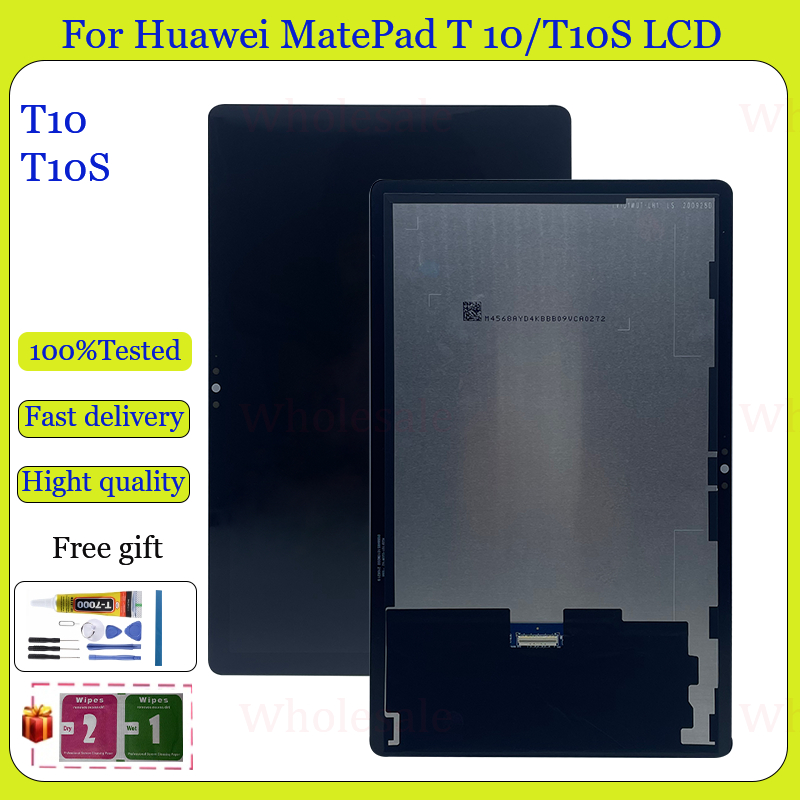 จอแสดงผล LCD สําหรับ Huawei MediaPad T 10 T10 T10s AGR-L09 AGR-W09 AGR-AL09 AGS3-L09 AGS3-W09 หน้าจอสัมผัส Digitizer Assembly