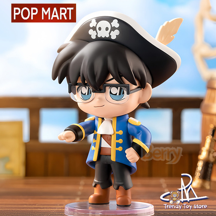 [อุปกรณ์เสริม] Popmart Detective Conan Amusement Park Series รูป Mystery Box ตกแต่งน่ารักของเล่น/popmart ของแท้อย่างเป็นทางการ