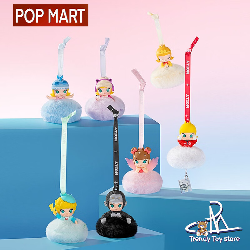 [Ready Straw] POP Mart Molly Instant Super Power Series Mystery Box Fragrance Aromatherapy Hanging Jewelry สินค้า