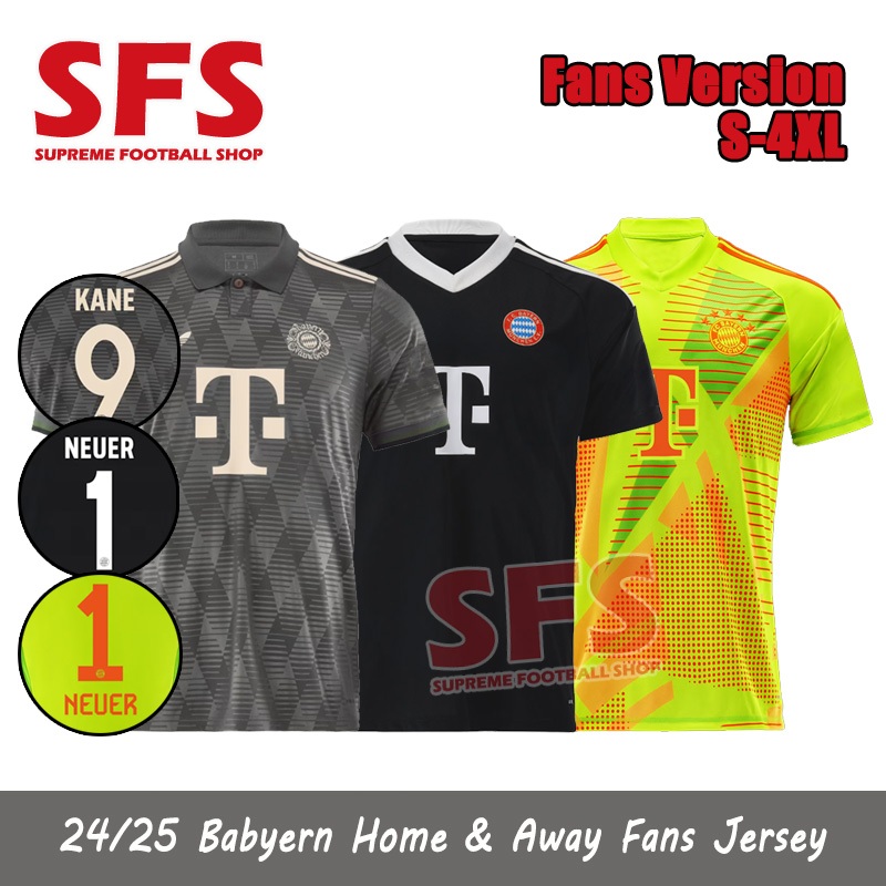 SFS Top Quilty 24-25 Oktoberfest Bayern Jersey แฟนรุ่นผู้ชายเสื้อฟุตบอล S-4XL