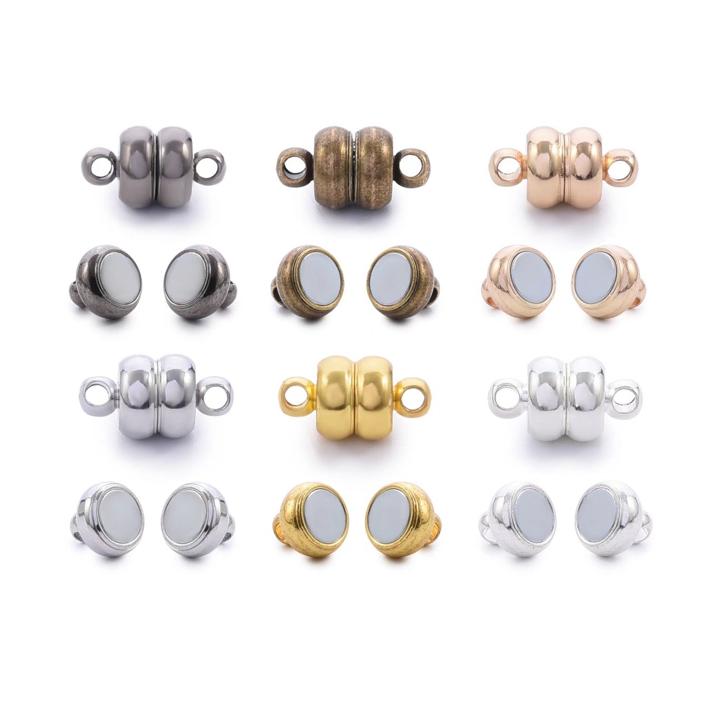 5 ชิ้นแม่เหล็กเข็มกลัดเครื่องประดับ DIY สร้อยข้อมือสร้อยคอเชื่อมโยงเข็มกลัดอุปกรณ์เสริม