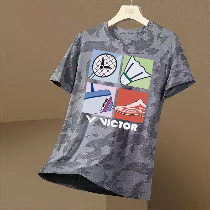 แฟชั่นและอินเทรนด์เสื้อกีฬา ผู้ชนะ ใหม่สําหรับผู้ชายและผู้หญิง, แบดมินตันหลวมและแห้งเร็ว, บาสเก็ตบอล, การฝึกเทนนิสและการแข่งขันเสื้อผ้
