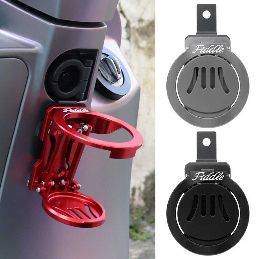 อุปกรณ์เสริมรถจักรยานยนต์พับเครื่องดื่ม Pad ถ้วยขวดสําหรับ SYM FIDDLE4 FIDDLE5 FIDDLE 150 125 4 5
