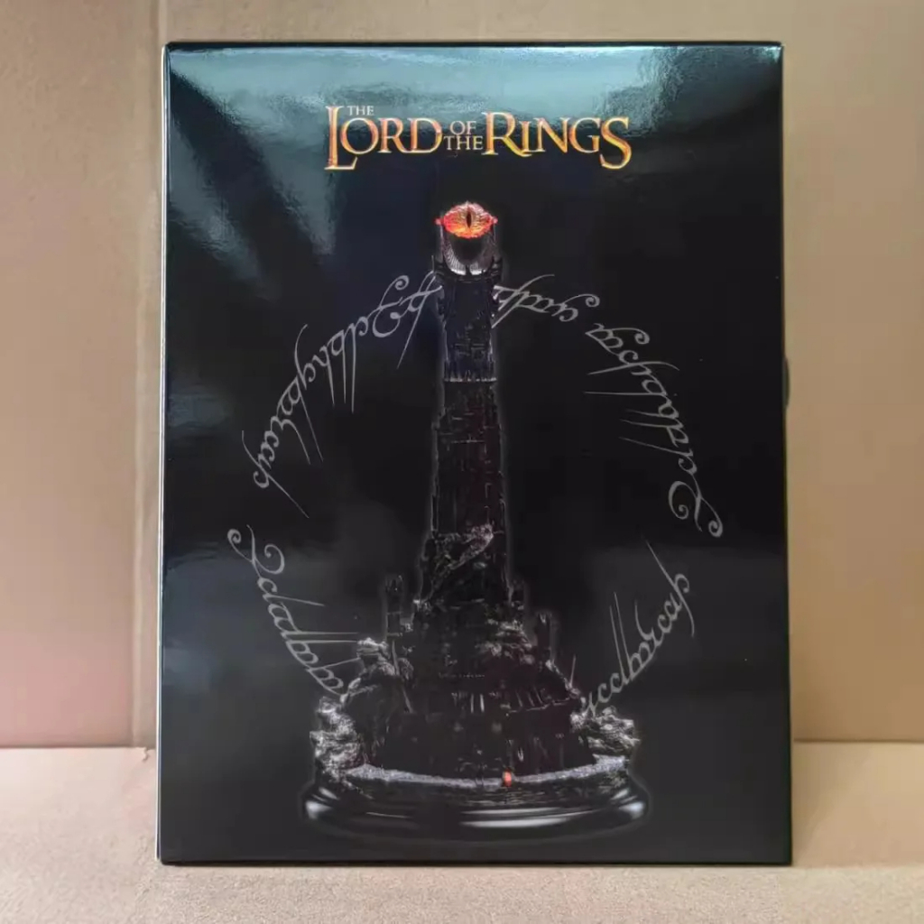 แหวน Barad-dur Fortress Iron Tower Model รูปปั้น