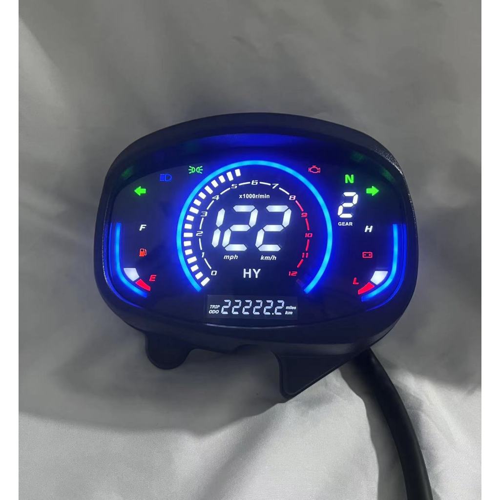 สําหรับ Honda Nova Tena RS Super 110cc CBU 5-speed Digital Meter Digital Electronic Speedometer Gauge - รูปที่ 5