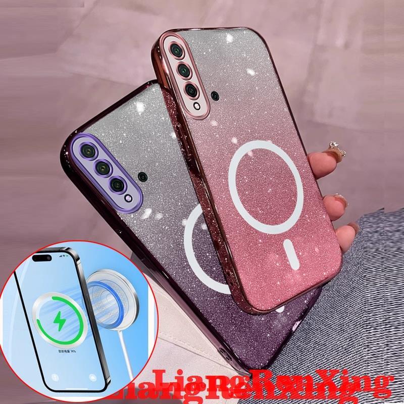 FOR เคส Case สำหรับ Huawei nova 5T Huawei nova5 T โทรศัพท์ปลอก softcase ซิลิโคนกันกระแทกปกการออกแบบใหม่ที่ชัดเจนไร้สายแม่เหล็กที่น่าสนใจความงาม sfbswx01