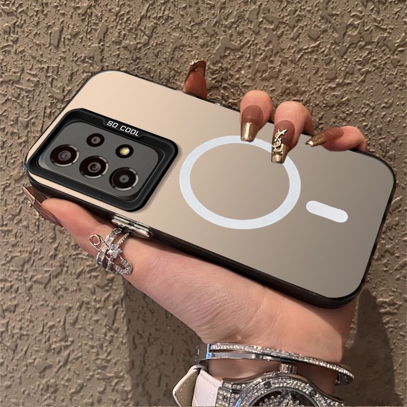 FOR เคส สําหรับปลอก samsung a33 5g samsung a53 5g samsung a73 5G เคสโทรศัพท์เคสแข็งTPU Protector Smoothกันกระแทกออกแบบใหม่ความงามไร้สายแม่เหล็กดูดCYBSWX01