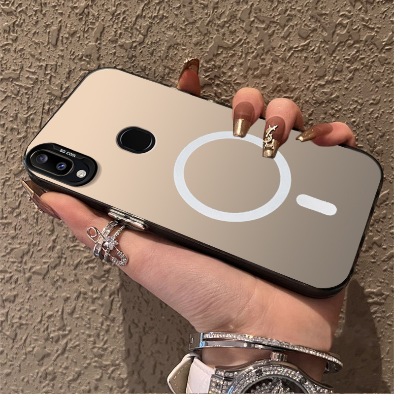 FOR เคส สําหรับปลอก samsung a20 samsung a30 เคสโทรศัพท์ เคสแข็ง TPU Protector Smooth กันกระแทก Cover ดีไซน์ใหม่ ความงาม ดึงดูดแม่เหล็กไร้สาย CYBSWX01