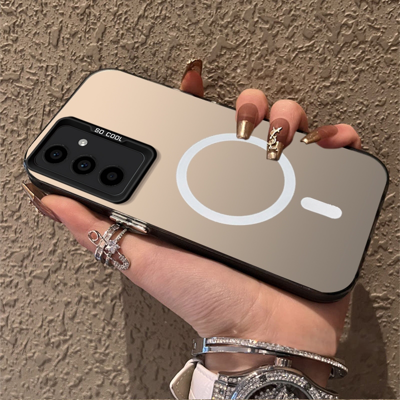 FOR เคส สําหรับปลอก samsung a24 4g samsung a34 5g samsung a54 5g samsung a25 a55 5G เคสโทรศัพท์เคสแข็งTPUกันกระแทกออกแบบใหม่ความงามไร้สายแม่เหล็กดูดCYBSWX01
