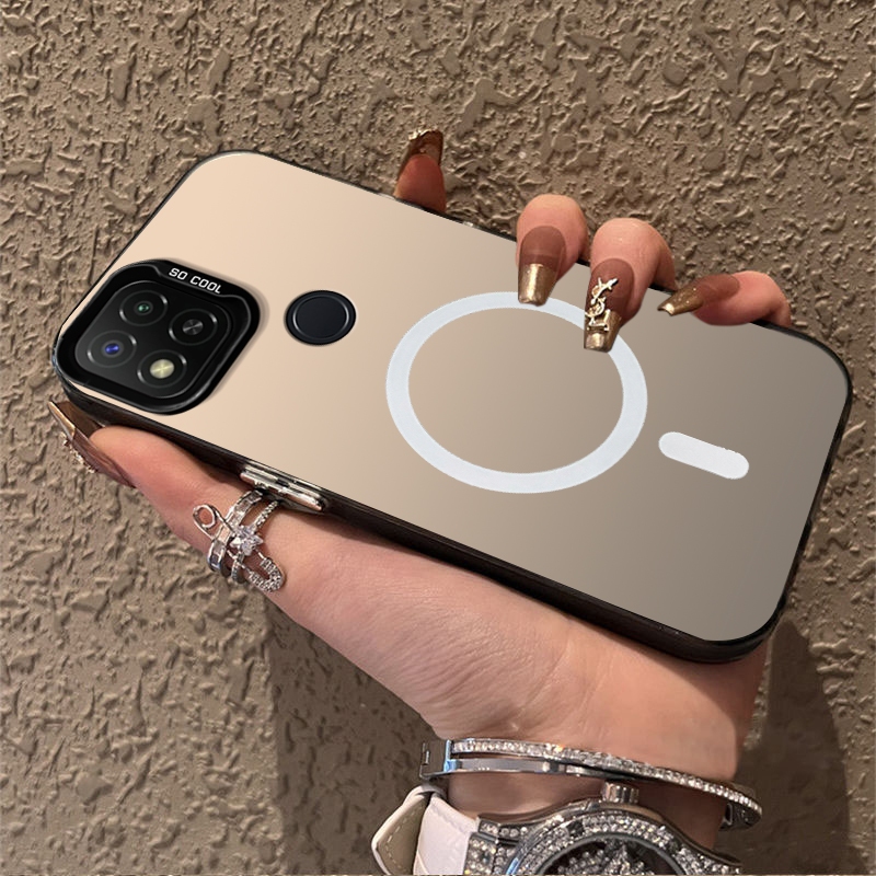 FOR เคส สําหรับปลอก redmi 9c redmi 10a xiaomi redmi 9c เคสโทรศัพท์เคสแข็งTPU Protector Smoothกันกระแทกออกแบบใหม่ความงามไร้สายดูดแม่เหล็กCYBSWX01