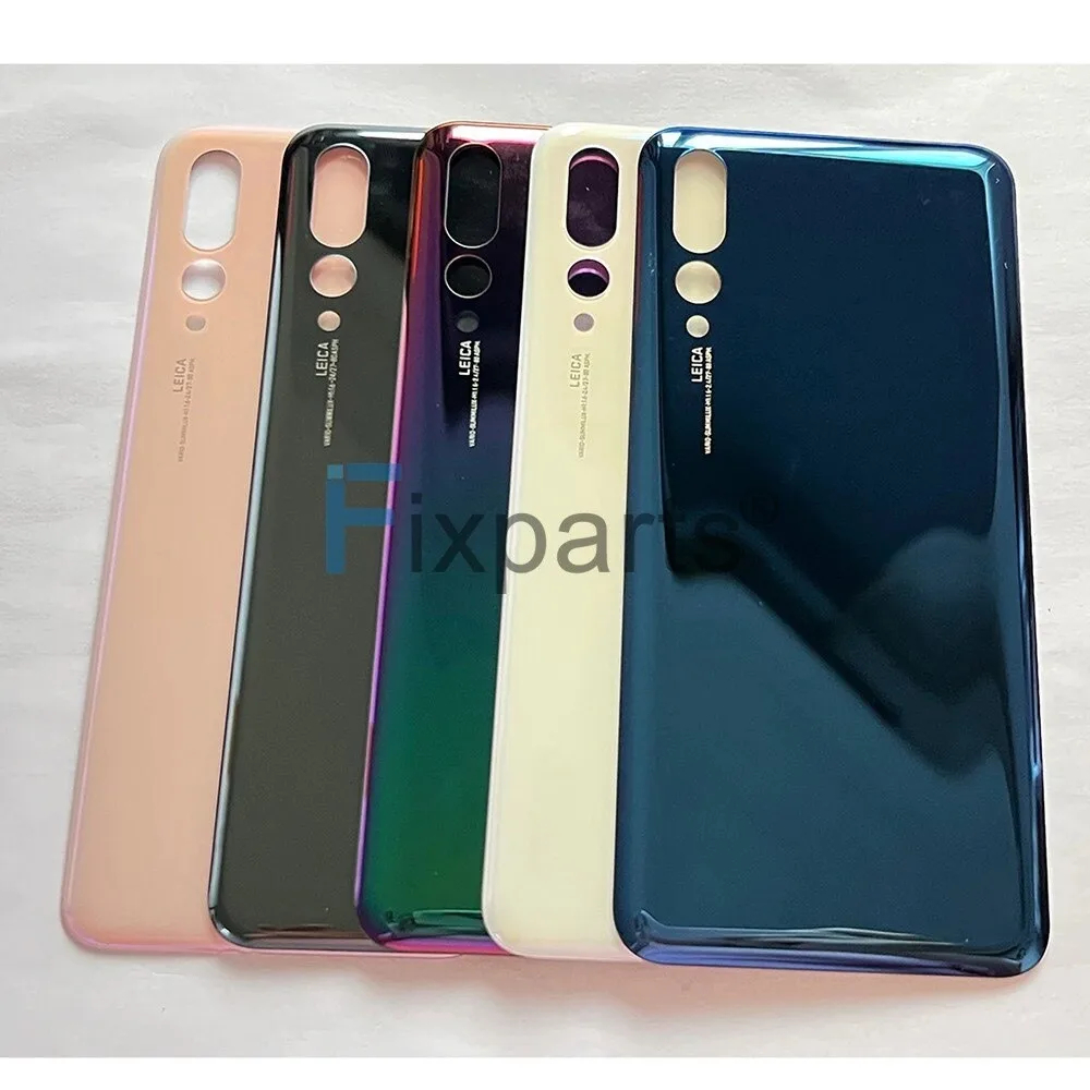 ฝาครอบใหม่สําหรับ Huawei P20 ฝาหลังแบตเตอรี่ EML L29 L22 กระจกด้านหลังประตูสําหรับ Huawei P20 Pro ฝาครอบแบตเตอรี่ ราคา ถูกที่สุด ดีลบีเคเค แกลเลอรีภาพที่ 4