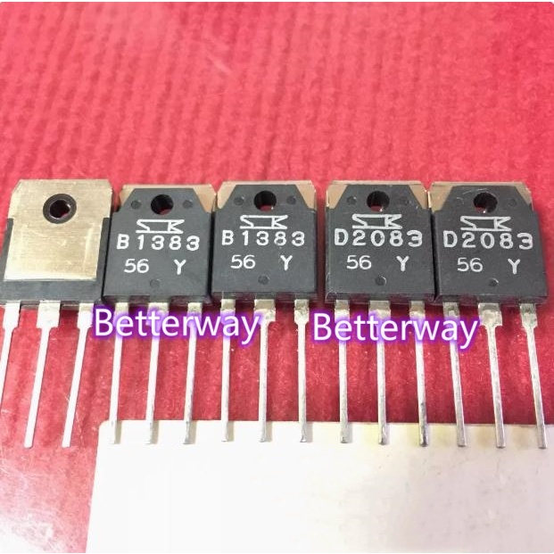 1 คู่ 2SB1383/2SD208/B138/D2083(1pc B1383+1pc D20883)ใหม่เดิม