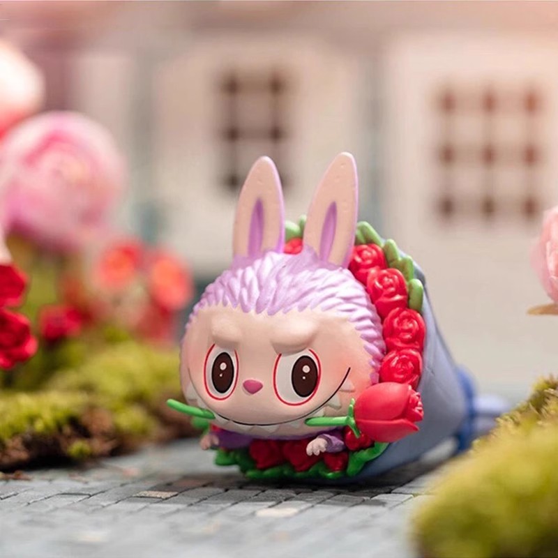 Labubu THE MONSTERS Flower Elves Serie [ของแท้] ของขวัญ POPMART สําหรับแฟน