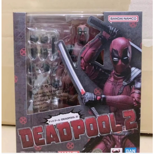 Bandai SHF Marvel Universe Deadpool 2 Deadpool Dust Edition Little Deadpool รุ่นเคลื่อนย้ายได้