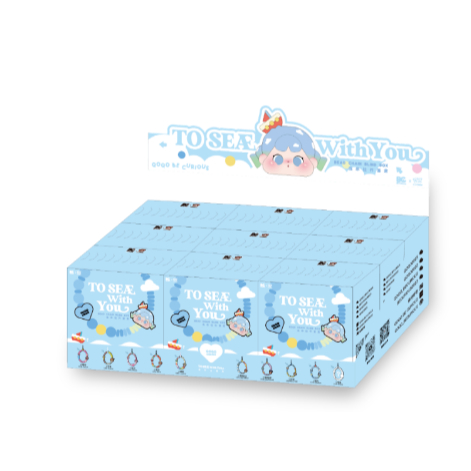[กล่องใหญ่] Qoqo Accompany You to See the Sea Series Mystery Box จี้ลูกปัด