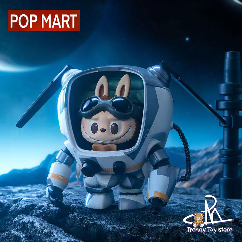 【พร้อมส่ง ของแท้】POP MART LABUBU Yokoyama Hiroshi Mecha Series